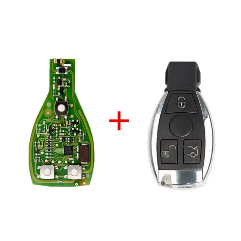 

Xhorse VVDI BE Key Pro для Mercedes Benz SmartRemote Key Chip Улучшенная версия Smart Key Shell может преобрать жетоны в инструмент MB BGA