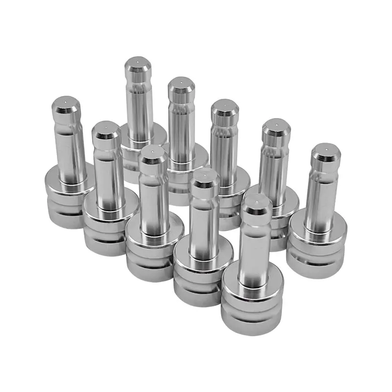 

10pcs NEW Aluminum survey adapter for leica Prism GPS Total Station 5/8" x 11 female thread to Dia.12 mm pole fit Snap-On Prisms