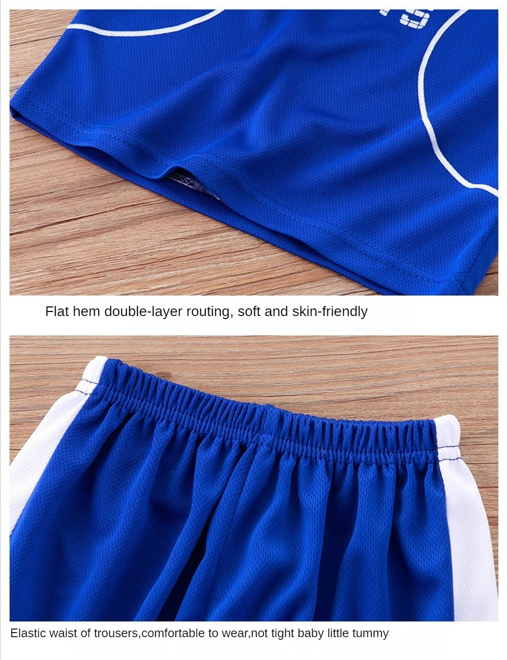 Basketball Suit Jersey Sports Suit Clothing Breathable for Kids and Youth