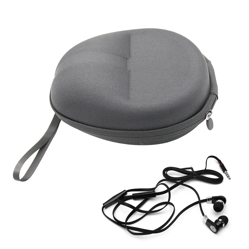 

Portable Earphone Holder Case Storage Carrying Hard Bag Box Case Microphone Case Lavalier Lapel Carrying Earphone Holder Bag