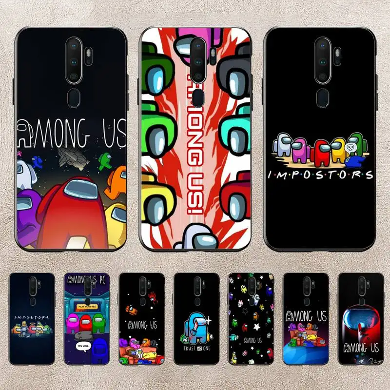 

Game A-Among U-Us Phone Case For Redmi 9A 8A 6A Note 9 8 10 11S 8T Pro K20 K30 K40 Pro PocoF3 Note11 5G Case