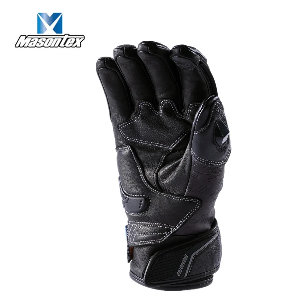 M24 Moto Motorcycle Bike Cow Leather Glove Mens Touch Screen Cycling Hiking Riding Thick Gloves