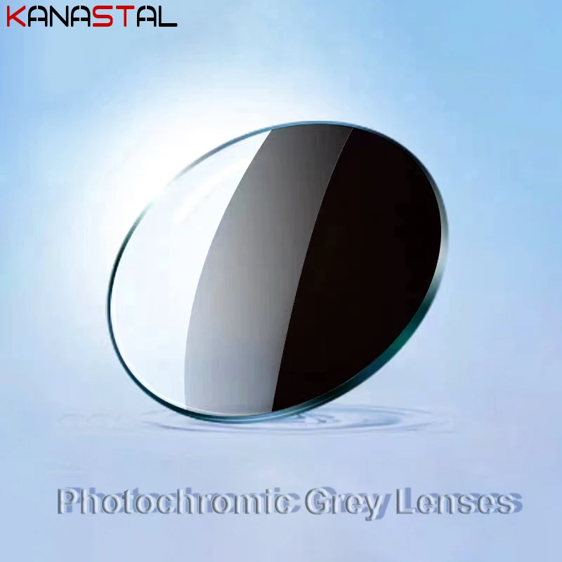 

Photochromic Gray Resin Lenses 1.56 1.61 1.67 Blue Light Blocking Prescription Myopia Presbyopic CR39 Optical Aspheric Lenses