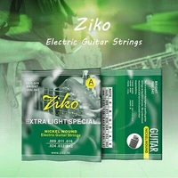 3 packs ziko electric guitar strings set extra light soft electric deg 009 guitar accessories strings 3 set