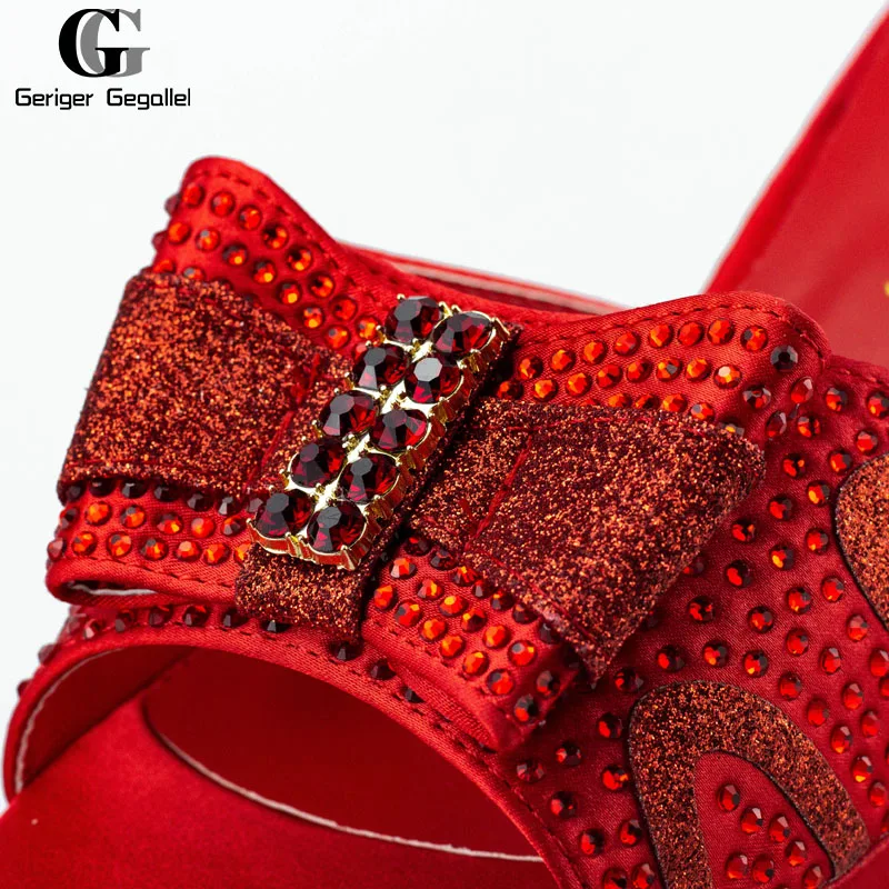 Fashion Bowknot Cute Women Shoes Female Slides Summer Footwear Ladies Wedge Heels Shoes for Woman Party Fashion Mules Sandals