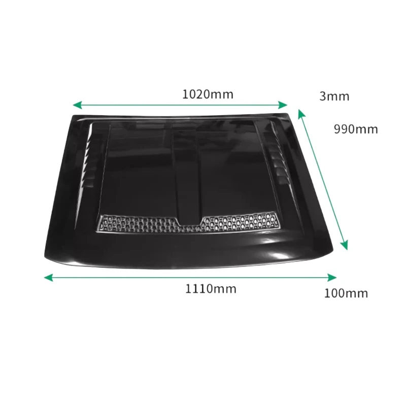 Наклейки декоративные для JETOUR Traveler T2 модифицированные капота двигателя имитация