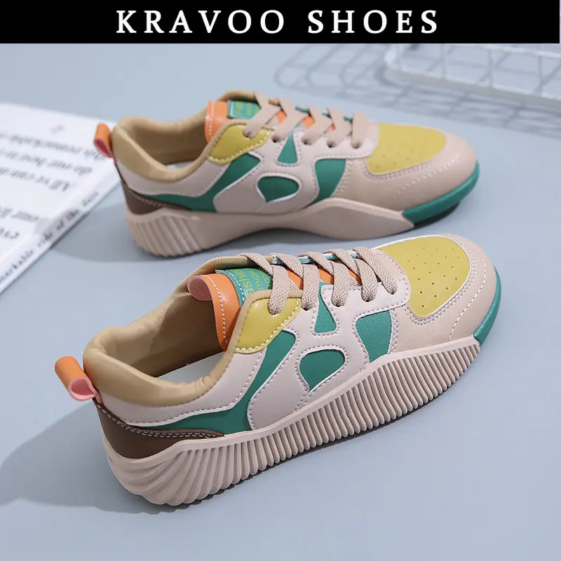 

KRAVOO, винтажная классическая женская спортивная обувь, комфортные повседневные женские кроссовки, женские спортивные кроссовки, спортивная обувь, женские теннисные туфли