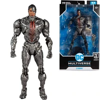 in stock original mcfarlane toys dc justice league movie cyborg 7 inch action figure collection model gift for children
