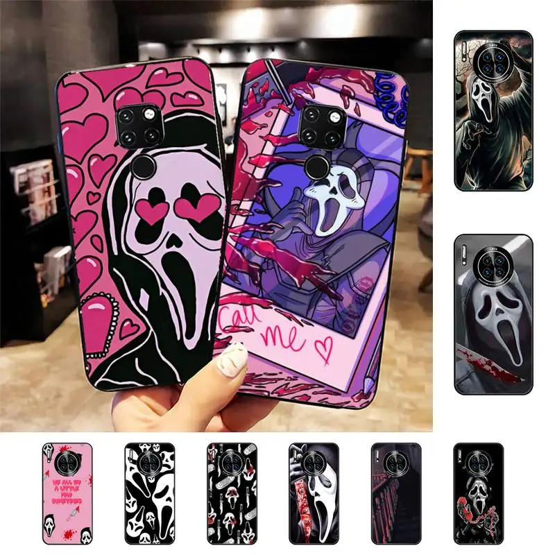 

Ghostface Scream Phone Case For Huawei Nova 3I 3E mate 20lite 20Pro 10lite Luxury funda case