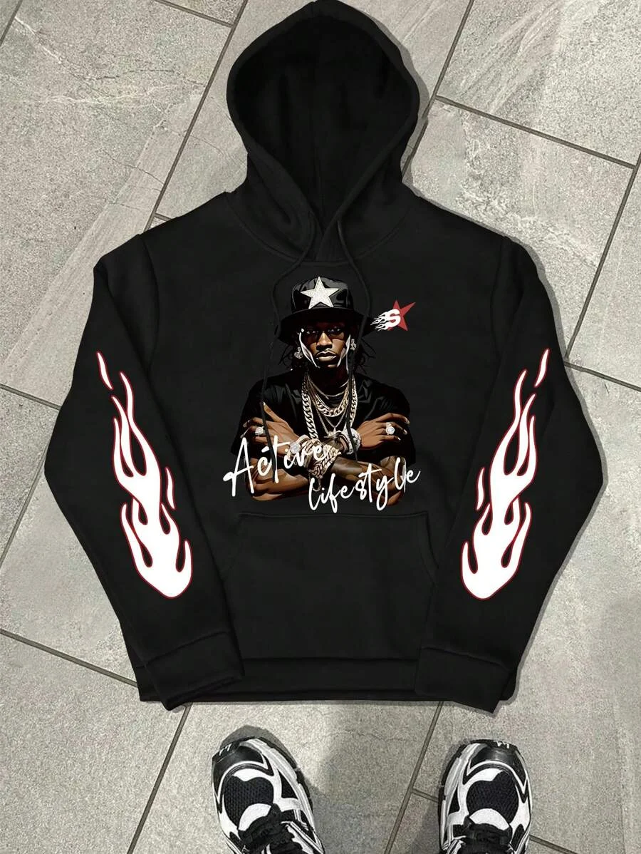 Повседневные толстовки женские мужские с длинным рукавом и капюшоном крутая