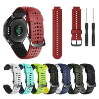 sport silicone wrist strap for garmin forerunner 235 220 230 620 630 735xt watch band watchband bracelet accessories