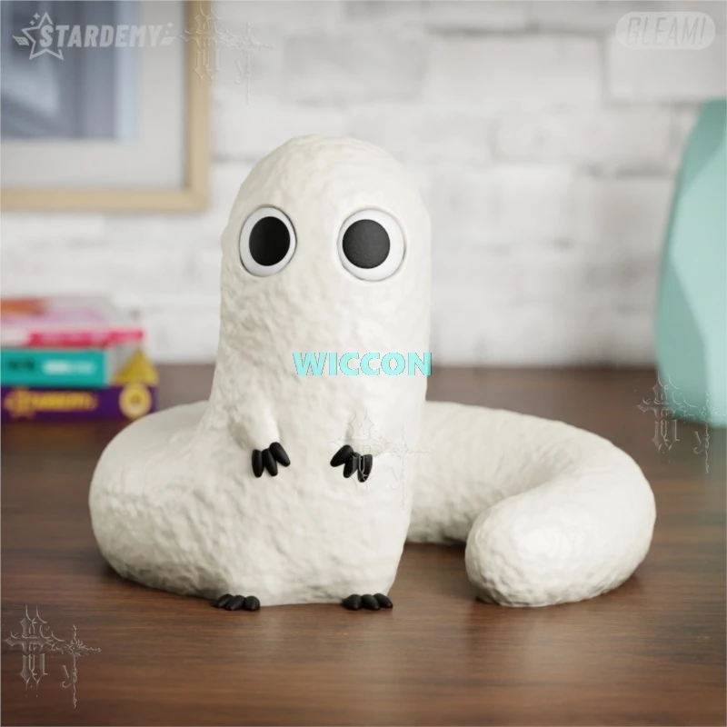 Фото Плюшевая игрушка-кукла Fudeworm в виде шляпы ведьмы, пушистая, формоустойчивая, милая, мягкая, аниме-атрибутика для фанатов аниме, для дома, вечеринок, подвеска для сумки №1