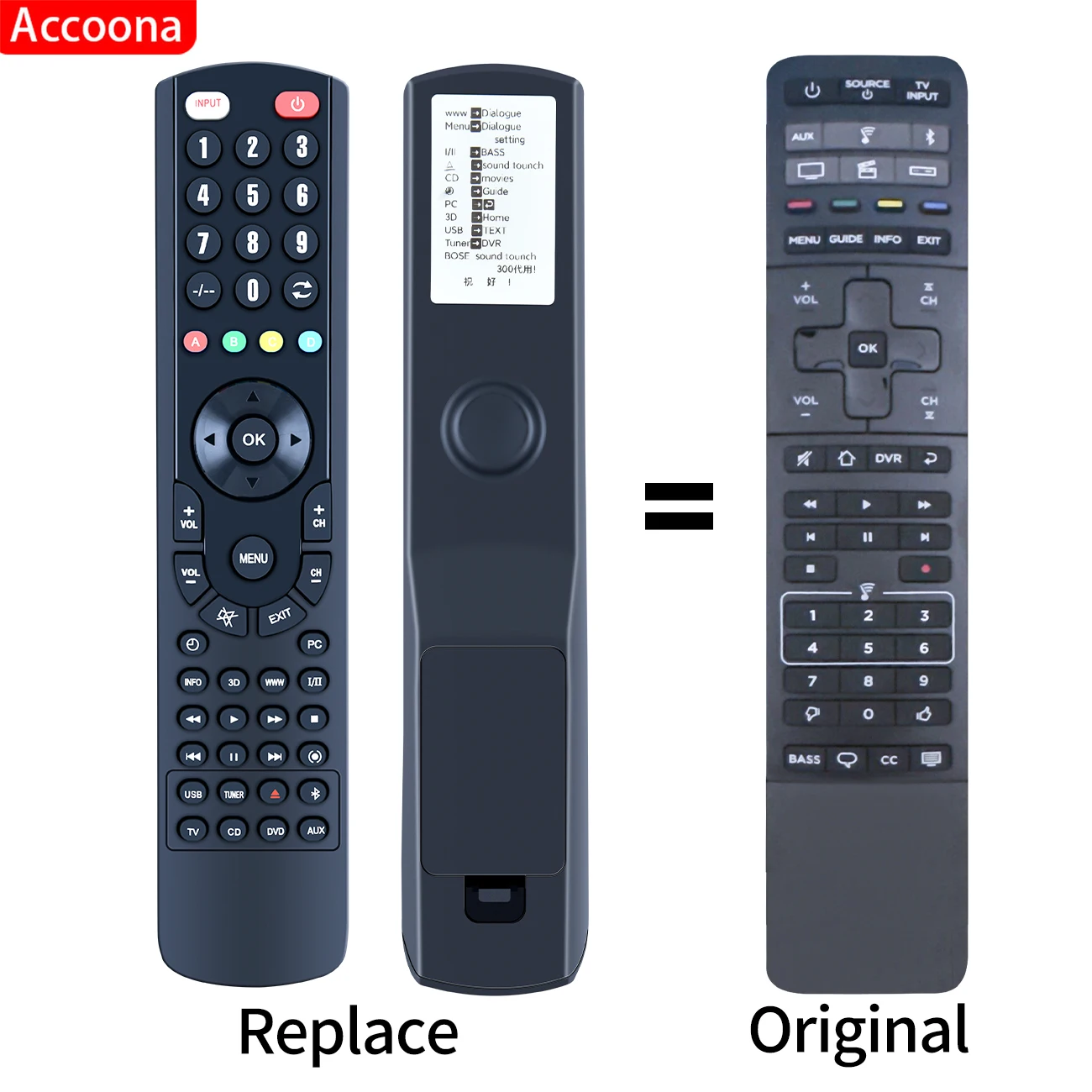 Пульт дистанционного управления для звуковой панели BOSE Hi-Fi Soundtouch 300