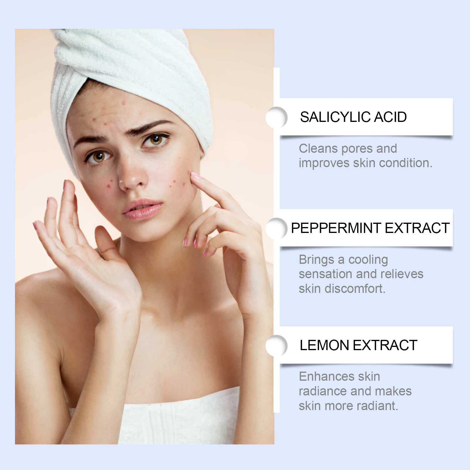 Травяной крем для лечения прыщей салициловая кислота сужение пор рафинирование