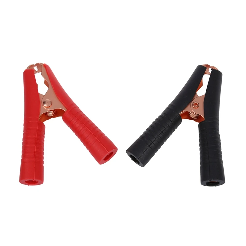

10X Car Alligator Clips Battery Clamps Crocodile Clip 100A Red+Black