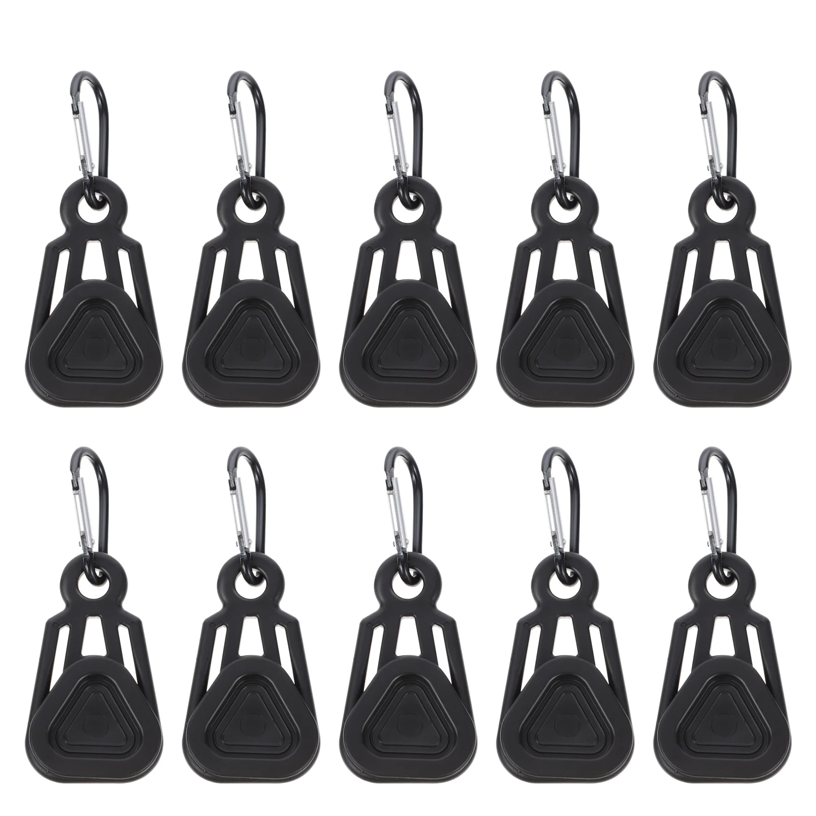10 Sets Metal Awnings Clips Farming Tarps Clamp with Hooks Screen Tent Canopies Clips Awnings Caravan