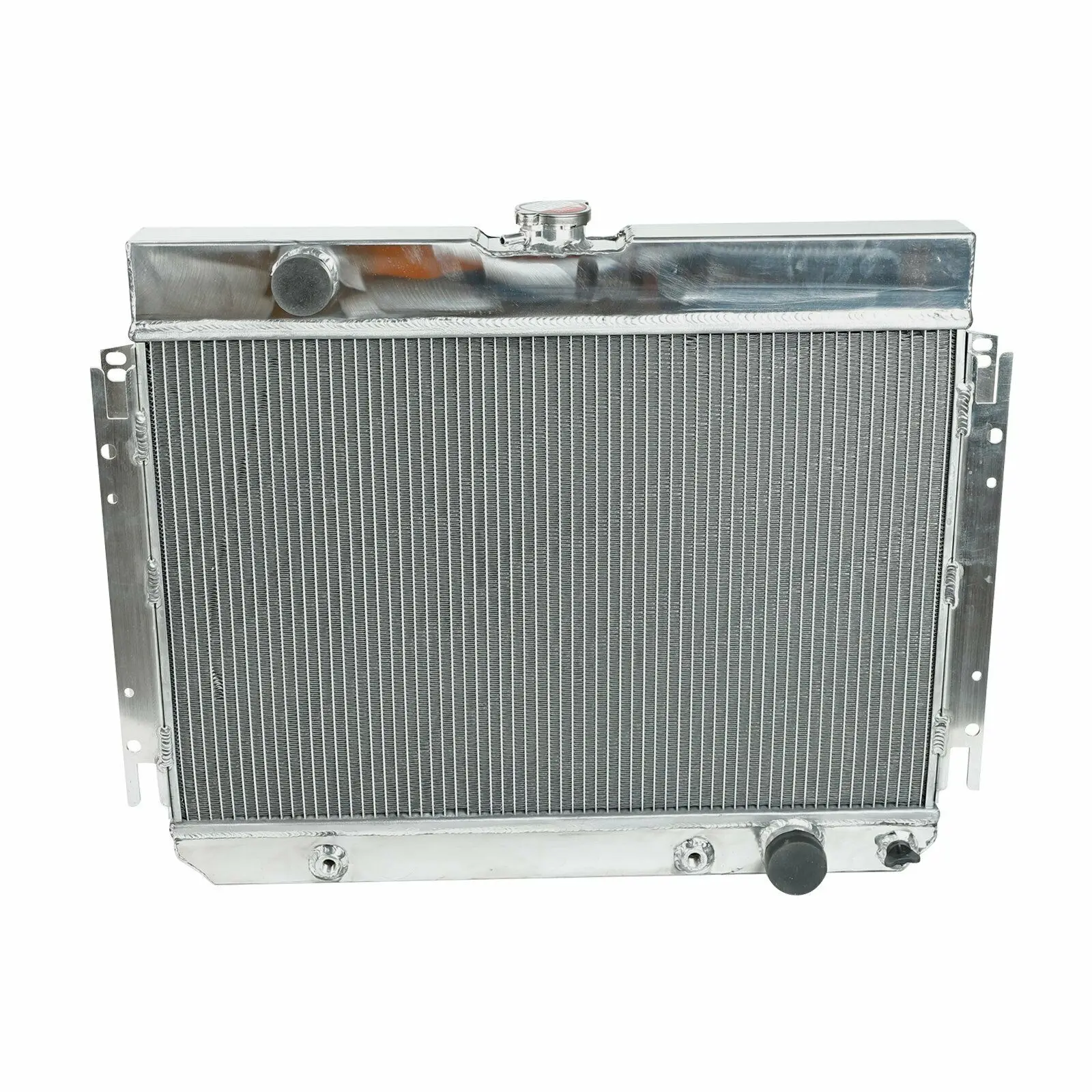 

3 Row Aluminum Radiator for Chevy 1963-1968 Bel Air & Biscayne & Impala & 1967-1968 Caprice & 1964-1965 Chevelle
