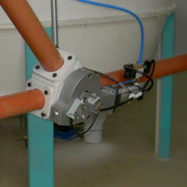 Vanne de Roi ation bidirectionnelle à connexion пневматический THFX