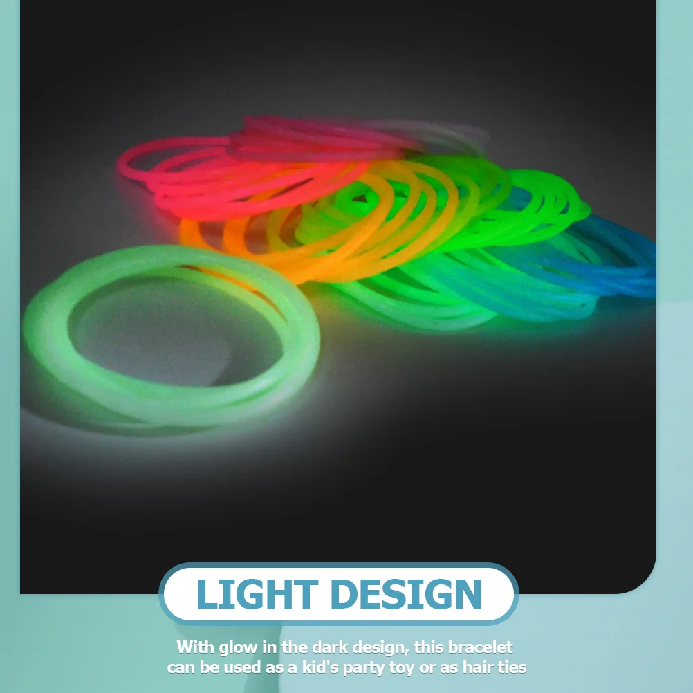 Светодиодные браслеты ювелирные изделия неоновое свечение в темноте 90-е годы для