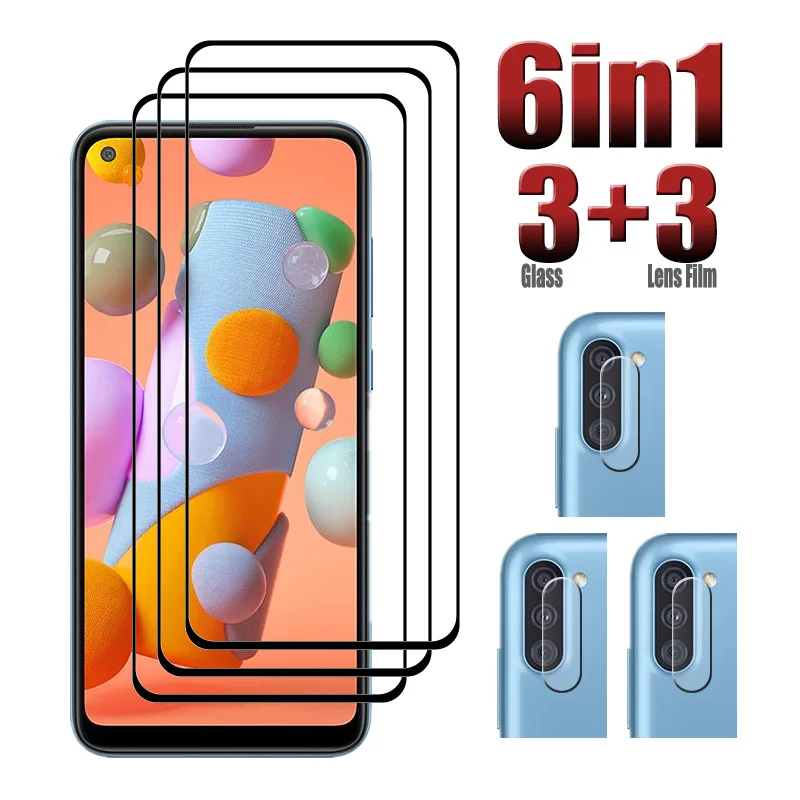 Модернизированное закаленное стекло для Samsung Galaxy A11 M11 защита экрана 6 4 дюйма от