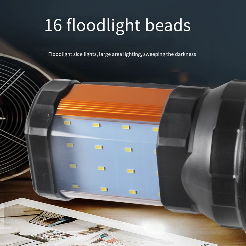 Кемпинговый светильник рабочий свет 60 Вт 12000 мА USB-зарядка прожектор кемпинговые
