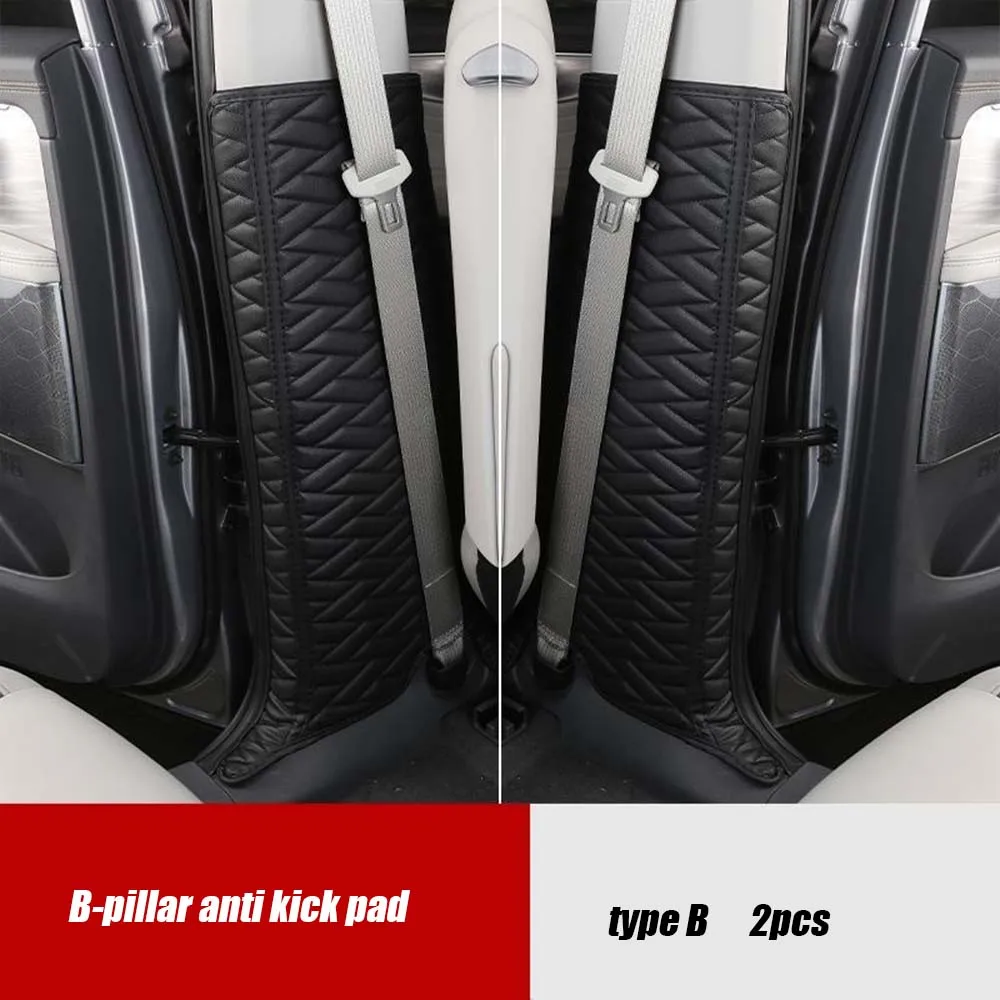 

Для Trumpchi GS8 2th 2022 2023 кожаный автомобильный багажник сиденья задняя противоударная накладка защитный коврик накладка автоаксессуары