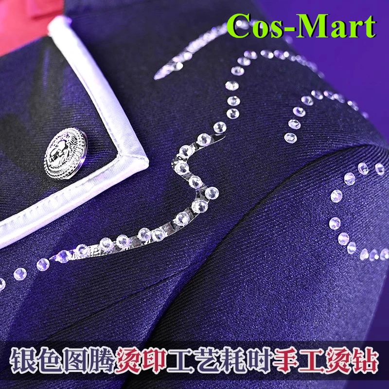 Cos-Mart аниме Vtuber Nijisanji VOLTACTION косплей костюм демона мужская команда красивая