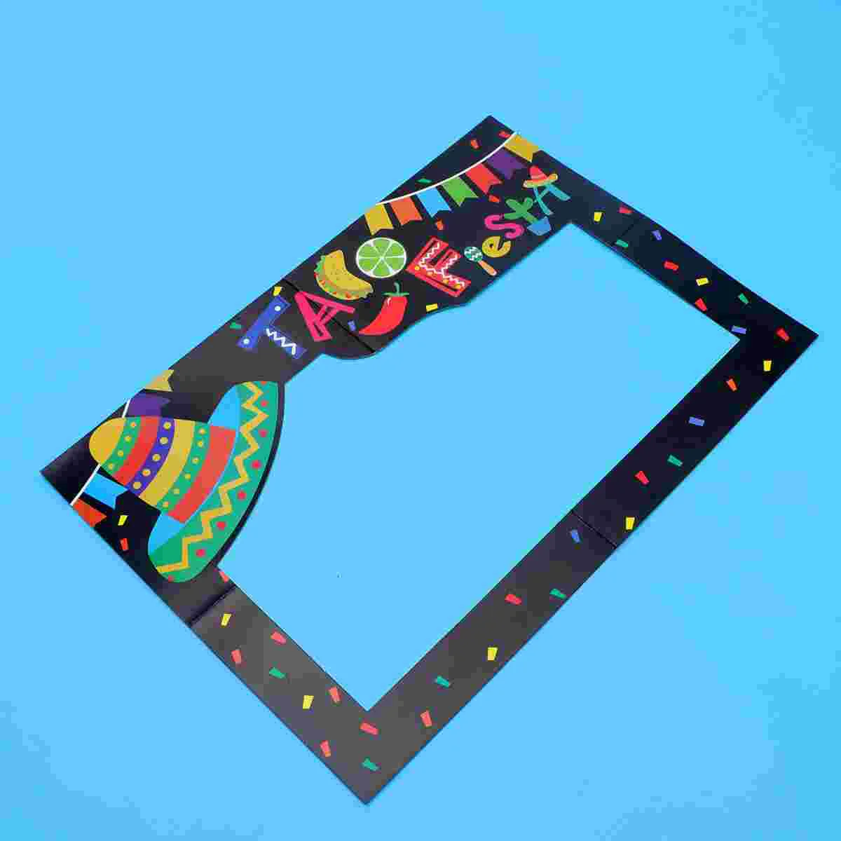 

Suite Photo Props Party Photography Frame Selfie Picture Mexican Carnival Paper