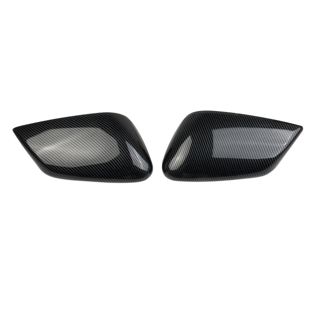 

Car Carbon Fiber Rearview Mirror Covers Side Wing Mirror Cap for EV6 2021 2022 LHD