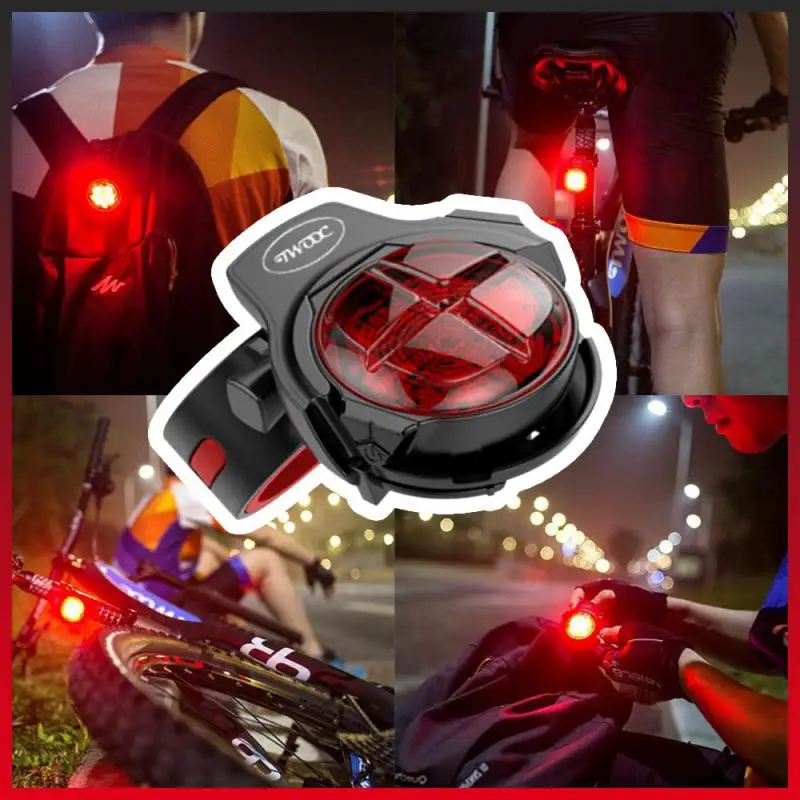 

Bicycle Lights Intelligent Induction Warning Light Waterproof Safety Brake Lamp Riding Taillights At Night