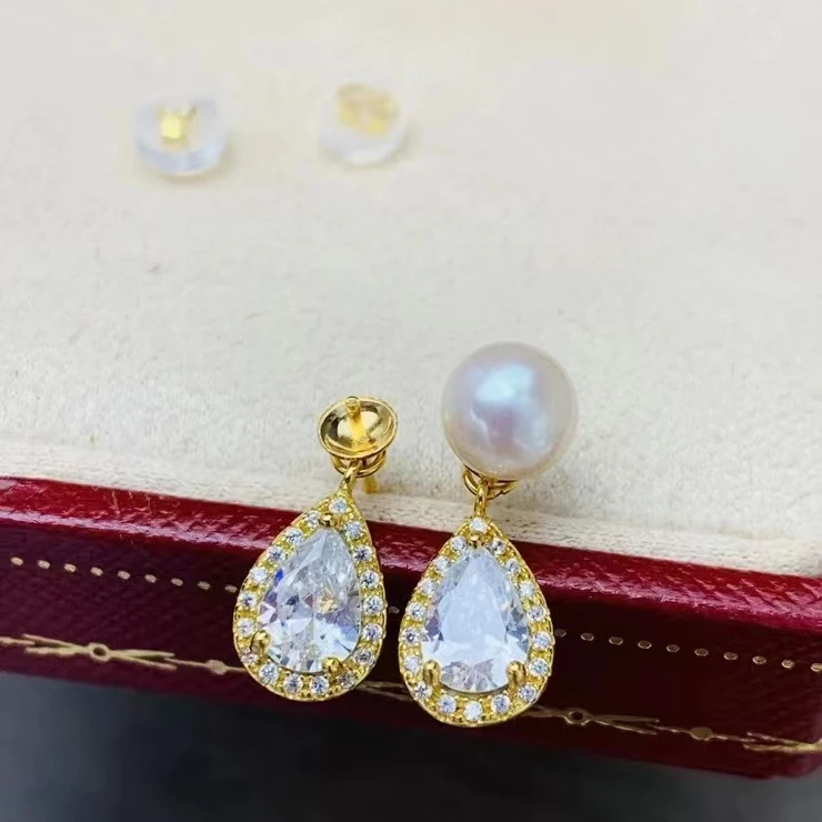 5 пар/партия детали для крепления серебряных сережек