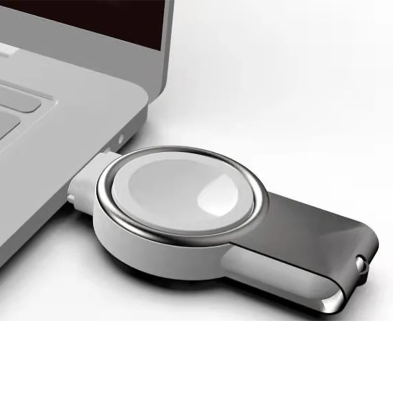 Фото Беспроводная зарядная док-станция Type-C USB, портативная зарядная панель для Apple iWatch S11 S10 S9 S8 S7 6 5 4 SE, магнитная станция быстрой зарядки №3