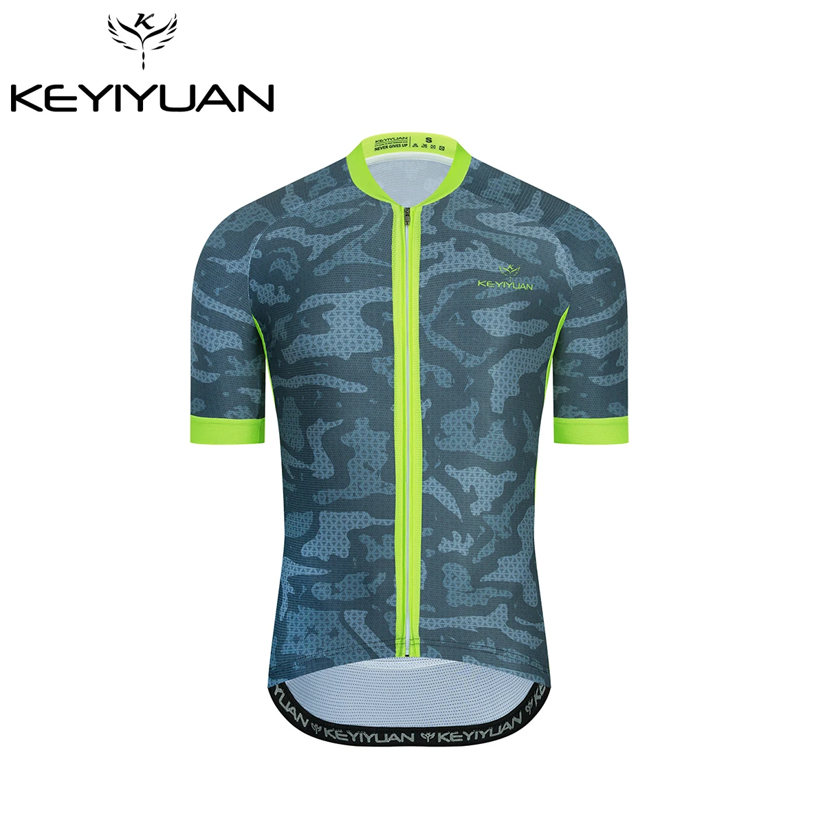 

KEYIYUAN Summer Team Men's Cycling Clothing Quick Dry Bicycle Short Sleeves MTB Off-Road Equipment Enduro Shirts Bike Clothes