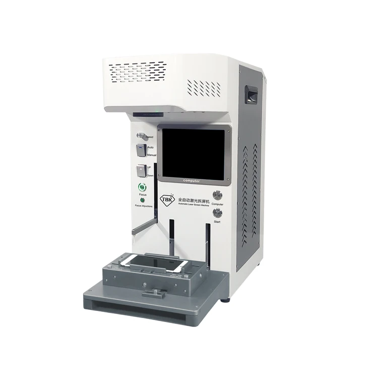 Миниатюрный лазерный сепаратор с ЖК-дисплеем TBK958B для удаления задней стеклянной