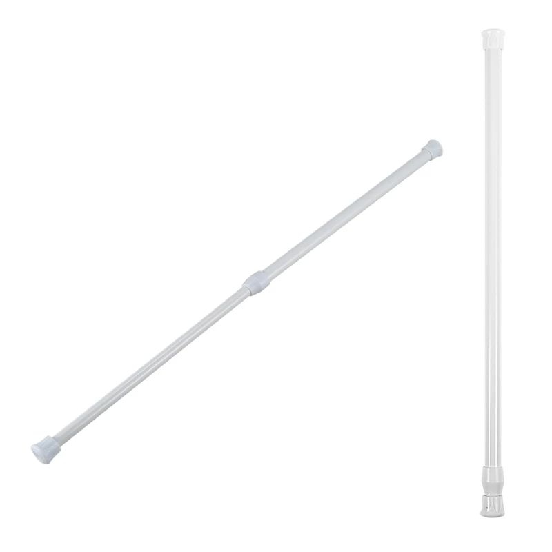 

Лидер продаж, 2 шт., телескопическая душевая кабина, занавеска для душа, телескопический стержень для душа, белый, 30-50 см и 40-70 см