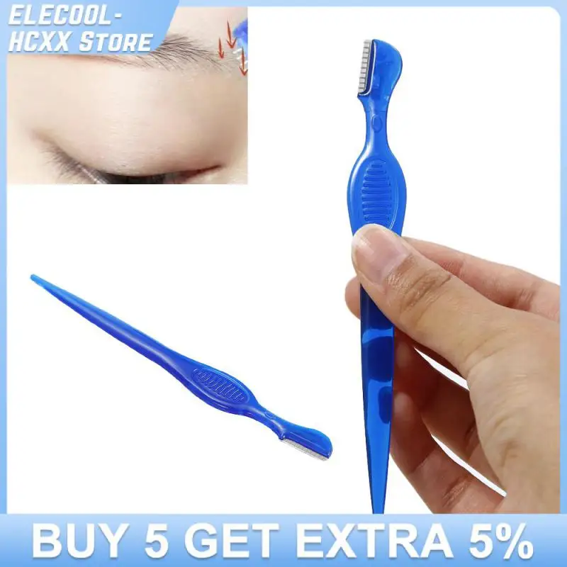 1/4Pcs Eyebrow Trimmer Blade Shaver Portable Face Razor Eye Brow Epilation Hair Removal Cutters Safety Razor Woman Makeup
