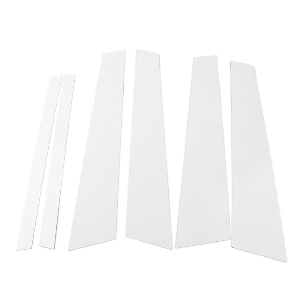 6 шт. глянцевая черная колонна для дверей автомобиля окна B C стойки накладки BMW X7 G07