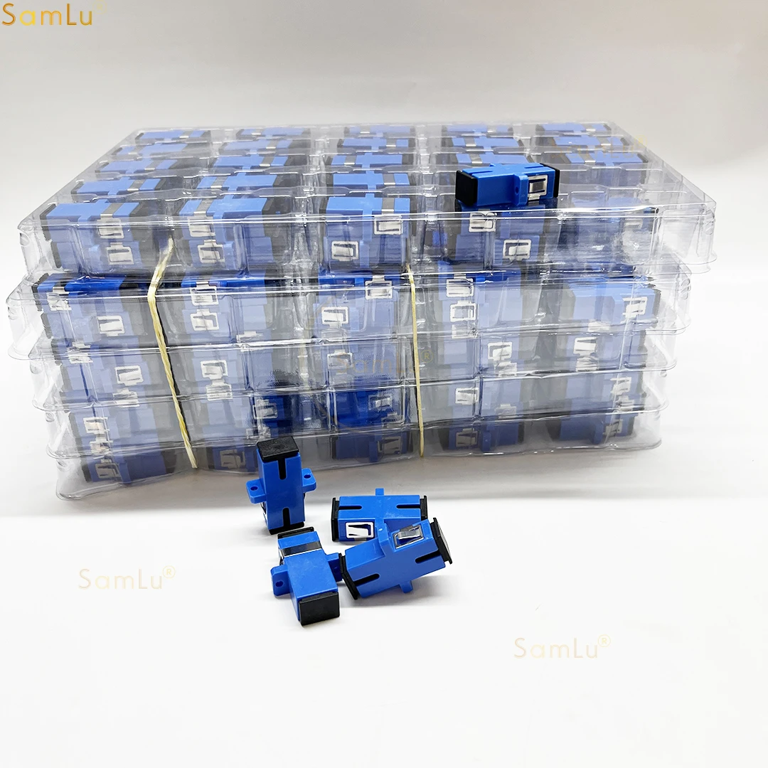 SC UPC Адаптер SAMLU Одномодовый Пластиковый