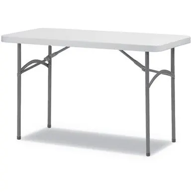 

Plastic 8 Foot Folding Table, Gray Chair for dining table Sillas para barra de cocina Plywood chair Desk chair Metal chair Woode