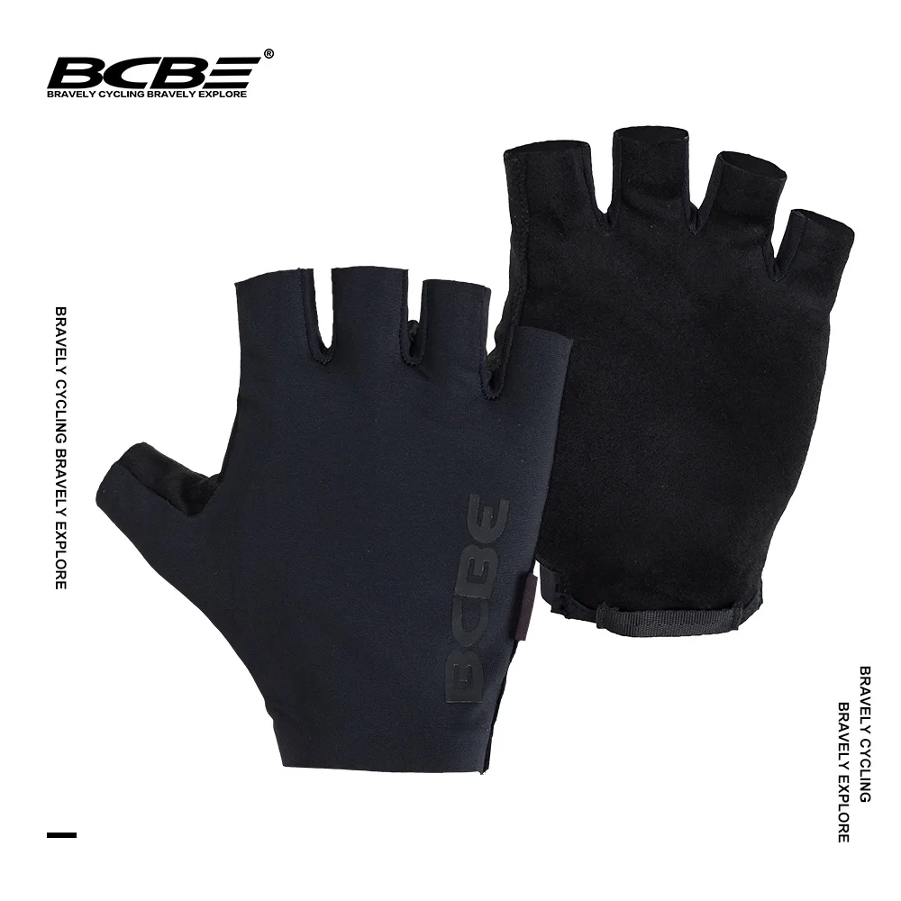 BCBE Велосипедные перчатки с половиной пальца Мужчины Женщины Летние дышащие