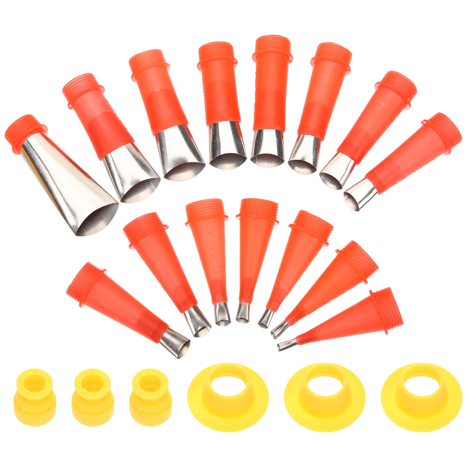 

Stainless Steel Nozzle Silicone Kit Caulk Tips Glue Caulk Kit Stainless Steel Silicone Sealant Nozzle Caulking Finisher