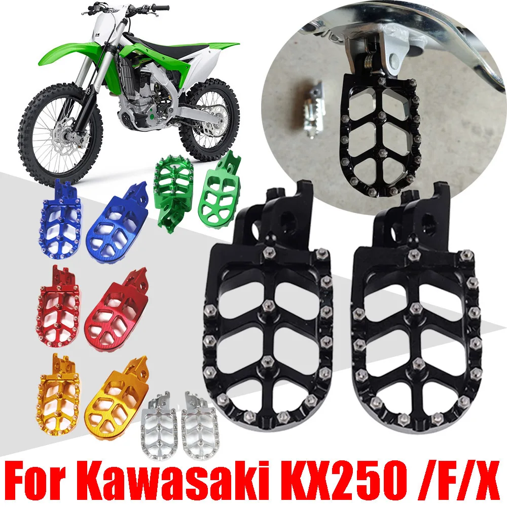 Аксессуары для мотоциклов Kawasaki KX250 KX 250 F 250F KX 250 X 250X KX250F KX250X, подножки, подставка для педалей