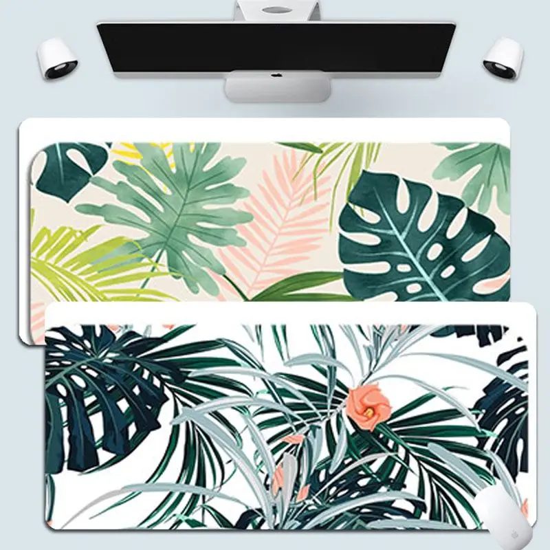 

Banana Tree Green Leaf Large XXL Cartoon Anime Gaming Mouse Pad Keyboard Mouse Mats Desk Mat Accessories For PC Desk Pad