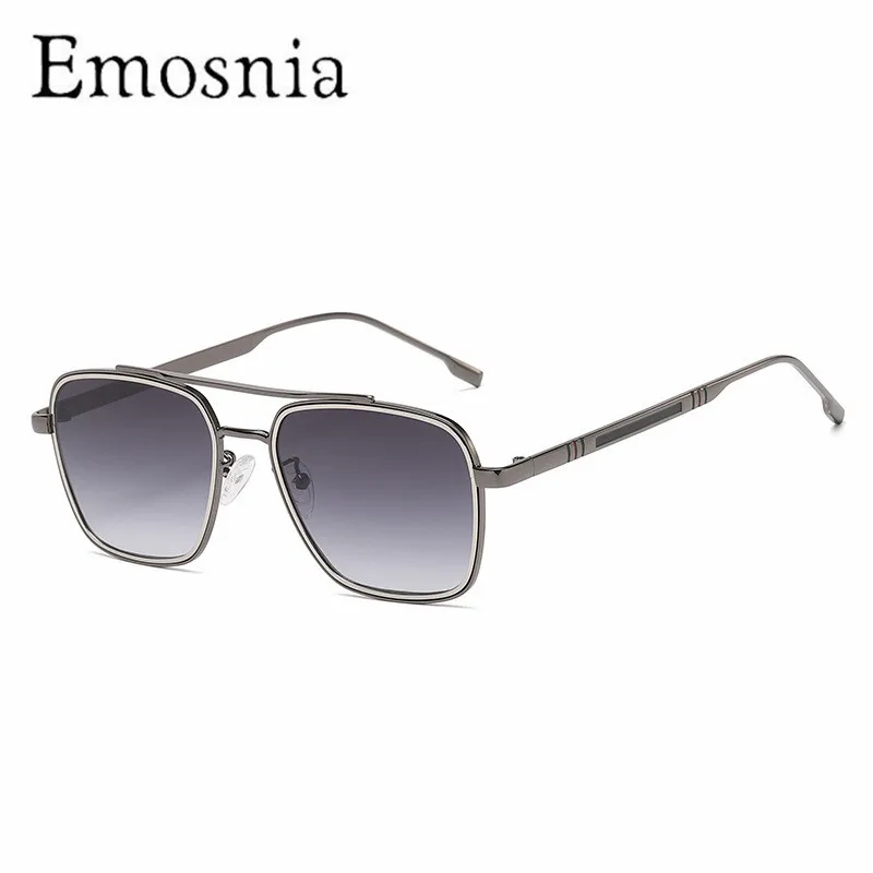 

Солнцезащитные очки Emosnia с двойным мостиком для мужчин и женщин UV-400, с градиентными линзами