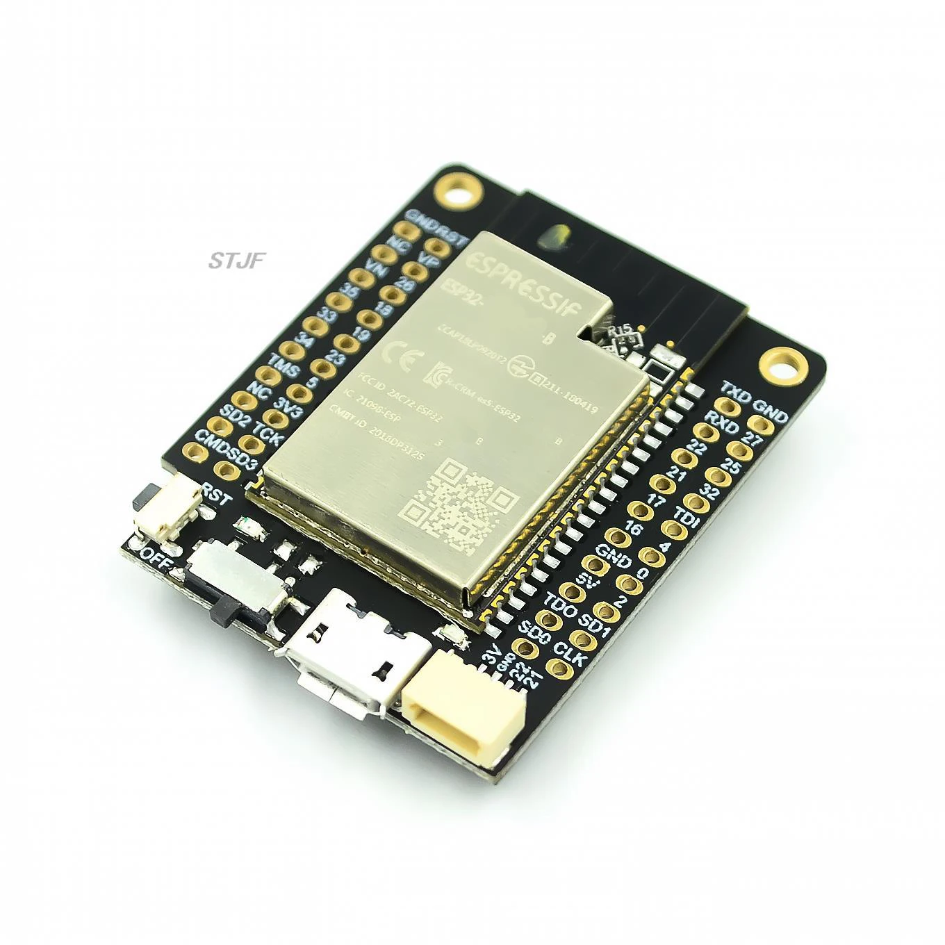 Фото Плата разработки модуля Wi-Fi/Bluetooth Mini32 ESP32-WROVER-B с PSRAM, индикатором питания DC 3.6V-5V и красным светодиодом №4