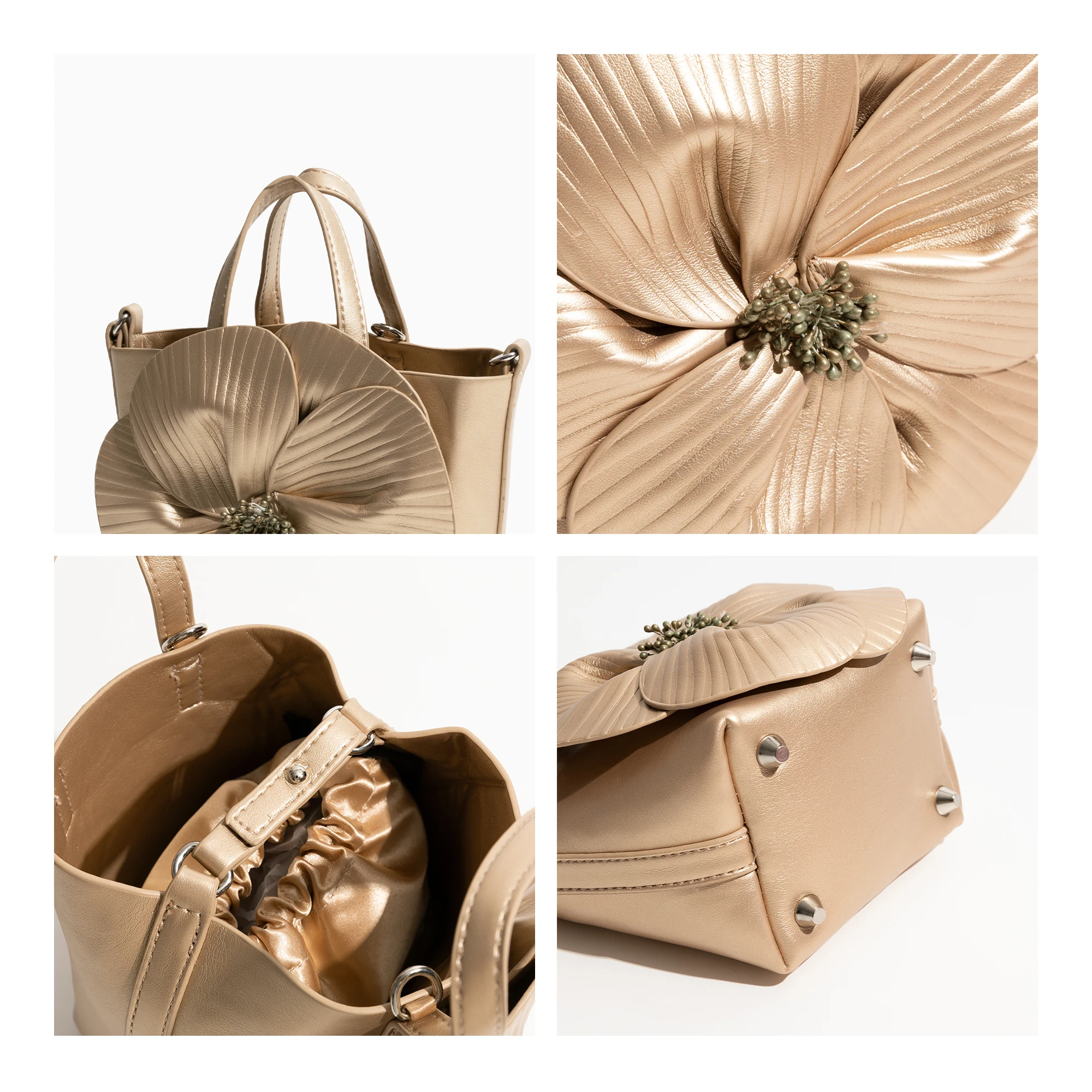 MABULA женская модная квадратная сумка-тоут из искусственной кожи с французскими