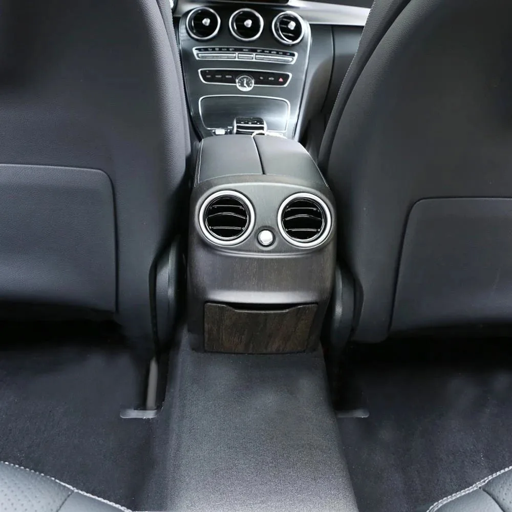 Автомобильный подлокотник из дуба с защитной крышкой для Mercedes Benz C Class W205 2015-2018