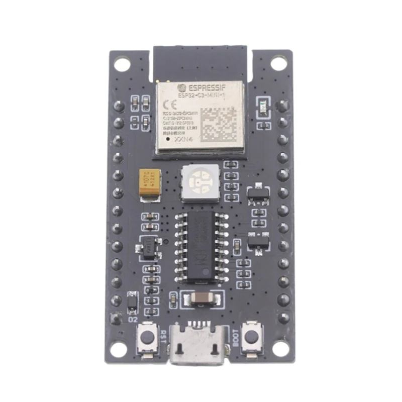 

ESP32-C3 Dual Core Development Module Board Wifi+Bluetooth Development Module With ESP32-C3FH4 Chip For Iot