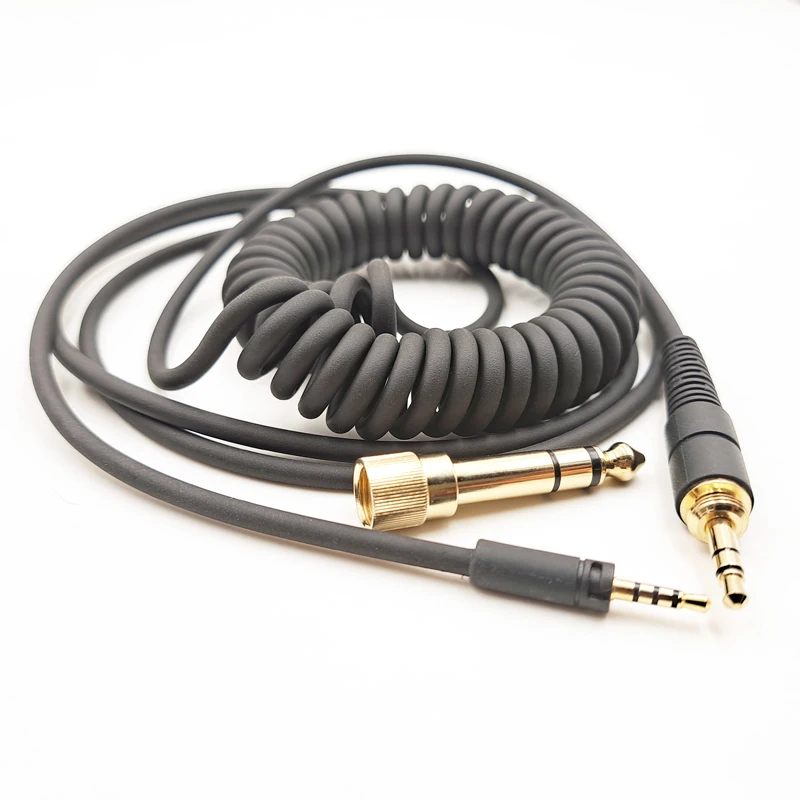 Фото Сменный кабель для наушников Sennheiser MOMENTUM HD430 HD458BT HD4.50BTNC HD450BT HD4.40BT с большим разъемом 6,35 мм на пружинный разъем 2,5 мм №4