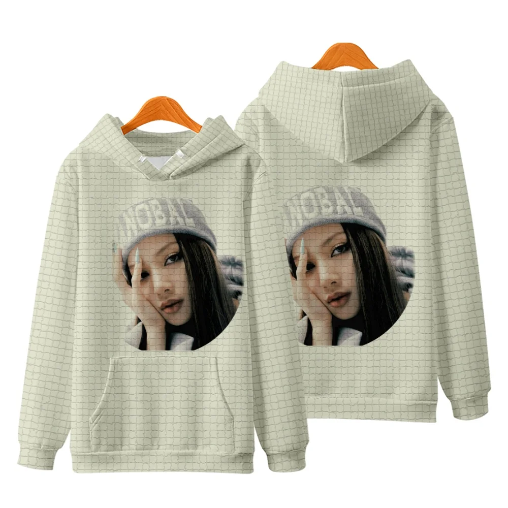 

Толстовка с капюшоном Kpop, толстовка с капюшоном Lalisa, Свитшот Лизы, толстовка в стиле K-POP, хип-хоп с бархатной подкладкой, осенне-зимние толсто...